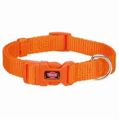 Halsbånd premium Orange - XS-S - 22-35 cm /10 mm